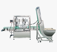 Machine d'emballage et de capsulage automatique à haute précision à tête unique