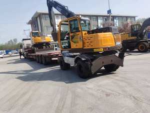 6.8トンエンジニアリング & 建設機械ディガーホイールショベル、長距離ブーム付き - Product Image 4