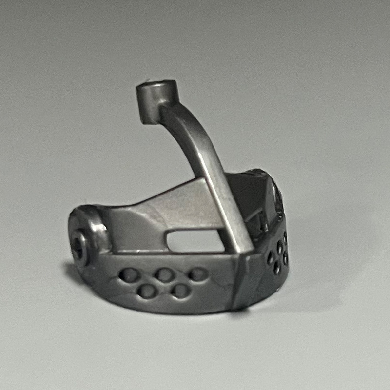 2594-Helmet Visor Silver Gray