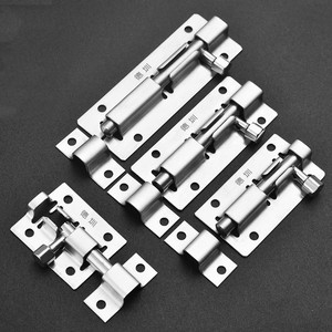 Khóa bu lông an ninh bằng thép không gỉ với chốt trượt trái & phải cho các ứng dụng ngoài trời và khách sạn - Product Image 4