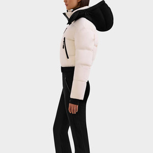 Combinaison <span class=keywords><strong>de</strong></span> <span class=keywords><strong>ski</strong></span> une pièce pour <span class=keywords><strong>femme</strong></span>, noire et blanche, avec logo personnalisé OEM, coupe-vent, imperméable, combinaison <span class=keywords><strong>de</strong></span> <span class=keywords><strong>ski</strong></span>, vêtements <span class=keywords><strong>de</strong></span> <span class=keywords><strong>ski</strong></span>, vente en gros - Product Image 2
