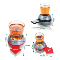 Jouet de roulette russe en plastique de haute qualité pour le jeu de tir à l'arc, accessoires pour jeux d'alcool