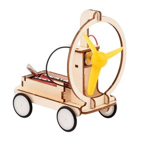 Jouets éducatifs en bois pour enfants, pièces, jeux à assembler, bricolage, science des voitures, kits de puzzle en bois, jouets physique, tige, prêt à installer - Product Image 1