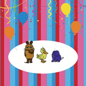 Velas Decorativas Dr. Oetker con Motivos de Ratón, Pato y Elefante, Paquete de 3, Velas de Cumpleaños VPE 6 - Product Image 3