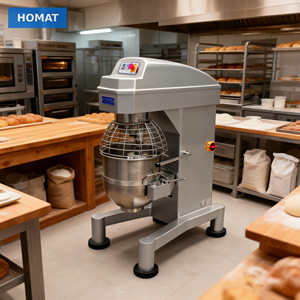 HM-40L Batteur Planétaire <span class=keywords><strong>Professionnel</strong></span> Entièrement Automatique 40L 10 Vitesses pour Pâtisseries et Préparation Alimentaire - Product Image 1