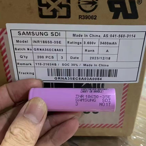 Original 3500mAh INR18650 35E Festkörperbatterie 3,7V Wiederaufladbare Zylindrische Batterie 1000 Zyklen LiCoO2-Kathode für Elektrowerkzeuge - Product Image 3