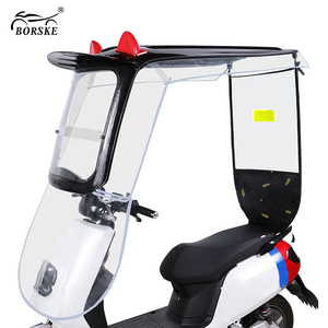 Pare-soleil et housse de <span class=keywords><strong>pluie</strong></span> pour moto, scooter et cyclomoteur – Tente parapluie de protection solaire - Product Image 1