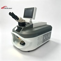 Machine de soudage laser pour bijoux, soudeuse laser de bureau avec caméra CCD pour la réparation de montures de lunettes, or et argent