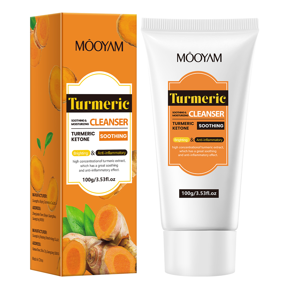Limpiador Facial Calmante de Cúrcuma