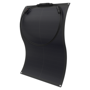 50W HPBC Cell ETFE flessibile Frameless Full Black pannello solare per balcone RV Boat uso esterno spedizione veloce - Product Image 1