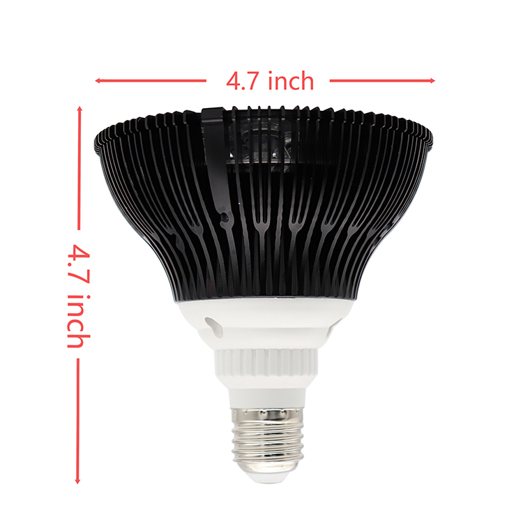 Skin Massage Red Light Therapy Bulbs 54w No Flicker Dual Chips Medical Grade Therapy Device