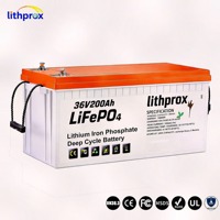 Mobilitätsroller-Akkupack 36V200AH 100AH 150AH 200AH 3,6KWh 5,4KWh 7,2KWh Klasse A LFP-Zelle Direkter Ersatz Vibrationsbeständig