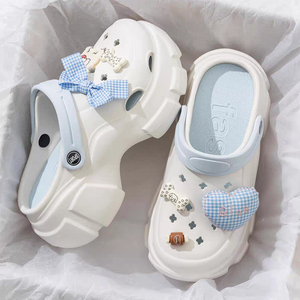 Zuecos Personalizados Antideslizantes de EVA para Niños con Aumento de Altura, Soporte para el Arco, Sandalias Acolchadas y Adornos de Dibujos Animados para Exteriores - Product Image 6