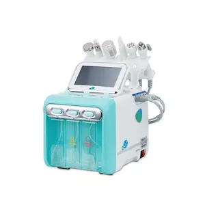 Top Quality Hydra Oxygen Facial Machine With Skin Analyzer Skin Clean Biopolar Rf Tightening 6 in 1 Hydro Dermabrasion Machine