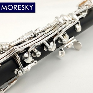 คลาริเน็ต MORESKY ไม้ดำ คีย์ Eb/Mib พร้อมกล่อง  คีย์ชุบเงิน เครื่องดนตรีไม้ ME1 - Product Image 5