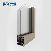 Ventana de Aluminio GR75 IWS con Marco Panorámico de Estilo Moderno y Eficiencia Energética para Proyectos Residenciales y Comerciales