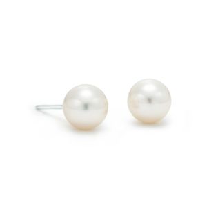 2024 nouveau S925 goujon argent perle d'eau douce boucle d'oreille femmes mode <span class=keywords><strong>moins</strong></span> <span class=keywords><strong>cher</strong></span> rond perle boucle d'oreille bijoux fille en gros - Product Image 1
