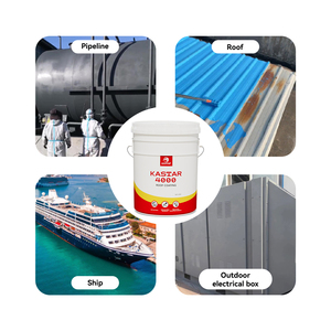 Sơn chống thấm Silicone kastar cho sàn bê tông hoặc lớp phủ mái nhà phản chiếu mái thiết bị sơn - Product Image 4