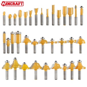 Juego de 35 fresas de carburo de tungsteno de 12.7mm (1/2 pulgada) con vástago para router, en estuche portátil de aluminio, para carpintería DIY - Product Image 3
