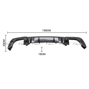 Alerón Trasero de Fibra de Carbono Tipo MP, Alerones Laterales, Difusor para BMW X3M X4M G01 G02 2019+ - Product Image 4