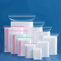 Sac Ziplock en Plastique PE/LDPE Transparent Auto-adhésif et Étanche pour Aliments et Gelées – Emballage Refermable à Fermeture Éclair – Offre Spéciale