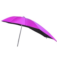 Pare-soleil amovible pour véhicule électrique avec revêtement noir, style moderne, commande manuelle, parapluie pour scooter, tissu en nylon 190T