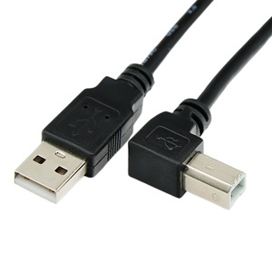<b>Usb</b> <b>Printer</b> <b>Cable</b> 2.0 Right Angle Connector 90 Degree Up Down Left Right <b>For</b> Data Connection - Product Image 3