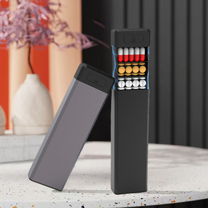 กล่องยาพกพาอัจฉริยะทำจากอะลูมิเนียม วัสดุเกรดอาหาร กล่องยา 7 วัน กล่องจัด<span class=keywords><strong>ยา</strong></span>ประจำสัปดาห์ สำหรับเดินทาง - Product Image 5