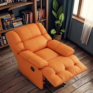 China Exportación personalizada <span class=keywords><strong>de</strong></span> primera clase multifuncional cabina individual sofá reclinable Silla <span class=keywords><strong>de</strong></span> ocio duradera con masaje calentado - Product Image 2