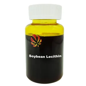 Food Feed Grade Soja Lecithine Met Hoge Kwaliteit Emulgator Soja Lecithine Vloeibare Prijs Cas 8002-43-5