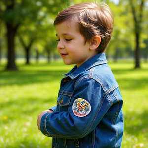 Patch Termoadesivo Iln 8.9x6.5cm, Patch Cartoon per Articoli Scolastici - Product Image 3