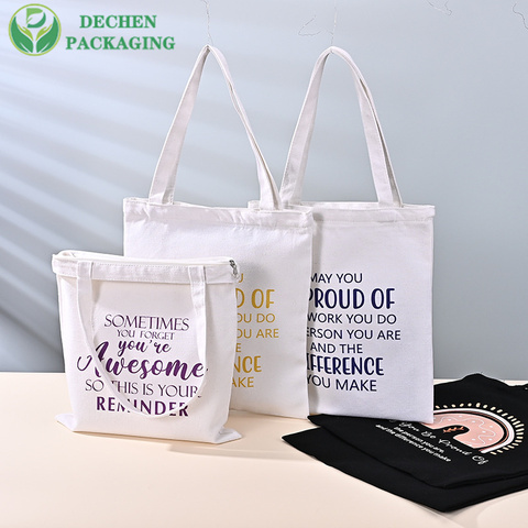 Canvas Tote Bags with Pocket Canvas Tote Bags with Pocket