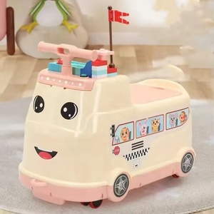 Nuova progettazione di plastica Multi-funzionale auto giocattolo per bambini carina con luci musicali e tavolo da disegno - Product Image 4