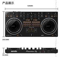 Console de mixage audio DJ DDJ-REV1 originale en gros, Serato DJ (noir), fabriquée en métal et en plastique