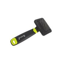 Imilive Vente en gros Chien Chat Pet Slicker Brosse en plastique Fluffy Toilettage Outils pour nettoyer et enlever les cheveux lâches Styling