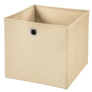 Organizador de caja de almacenamiento cuadrado plegable no tejido para libros, juguetes, artículos de mesa, contenedor de almacenamiento cuadrado plegable - Product Image 2