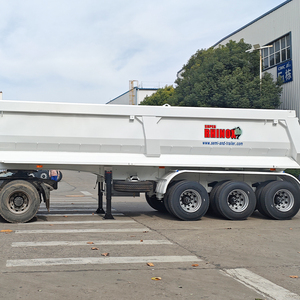Super Rhinox 25CBM Semi-remorque benne basculante en acier robuste pour le transport de minerai, 3 essieux, à vendre - Product Image 6