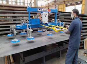 Bras de levage à commande sans fil 400 kg - 20 tonnes avec ventouse pour panneaux, verre, métal, plastique, plaques, dalles de pierre - Product Image 5