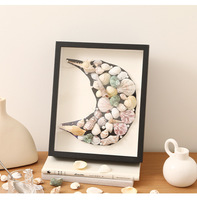 Boîte à Ombre 3D en Verre Noir et Blanc A4 A3 en Gros 2026 pour la Décoration Intérieure, Cadre Photo Personnalisé avec Logo