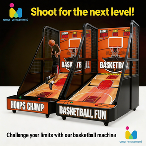 USA Popular Portable Folding Basketball <strong>Arcade</strong> <strong>Game</strong> <strong>Machine</strong> for Mobile Entertainment Business - Product Image 2