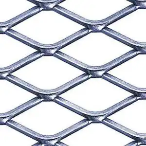 DIAMOND MESH gothique en acier inoxydable prix de maille de latte en métal déployé treillis métallique en aluminium/treillis métallique déployé métal/plaque de tôle d'acier