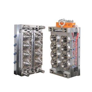Bottle Injection Mould Hot Runner Pet Jar Preform Mold Self Lock 8cavity Plastic HASCO Injection Mould Making Steel LOCTITE 1-72