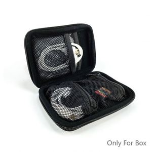 Estuche de Almacenamiento Ligero Totalmente Negro con Logotipo Personalizado para Auriculares y Cables - Product Image 5