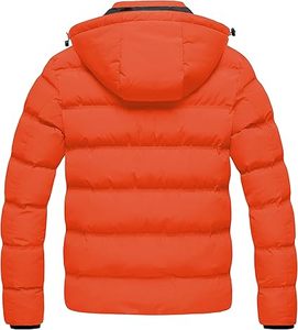 Chaqueta de Cuero para Hombre, Invierno, Cierre de Cremallera, Cuello Alto, Logotipo Frontal, Transpirable, Ligera, Tela de PU, Exterior de Poliéster, Casual, OEM - Product Image 2