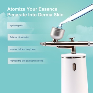 Máquina Facial de Oxígeno Hydra con Pistola de Pulverización Nano, Producto de Belleza y Cuidado Personal, Pulverizador de Niebla con Aerógrafo para Revitalizar la Piel - Product Image 2
