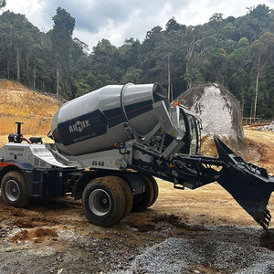 4.0立方米每批移动式自装混凝土搅拌机销售迪拜 - Product Image 5