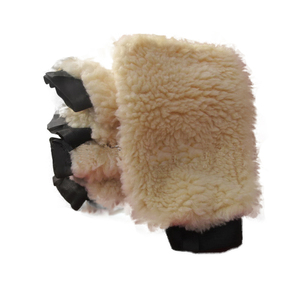 Gants <span class=keywords><strong>de</strong></span> <span class=keywords><strong>lavage</strong></span> <span class=keywords><strong>de</strong></span> voiture en <span class=keywords><strong>microfibre</strong></span> <span class=keywords><strong>de</strong></span> laine d'agneau M4 - Product Image 4