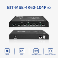 Soporte de Escritorio Ultra Ancho para Empresas, Compatible con 7680X1200 60Hz, Modo de Empalme 1X4, 1X2, 1X3, 90 °   Expansor de Pantalla Múltiple Giratorio FCC