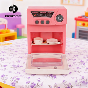 Jouets amusants <span class=keywords><strong>pour</strong></span> enfants, ustensiles de cuisine en plastique et silicone rose, <span class=keywords><strong>mini</strong></span> <span class=keywords><strong>four</strong></span>, meubles de cuisine <span class=keywords><strong>pour</strong></span> jeux de rôle - Product Image 5