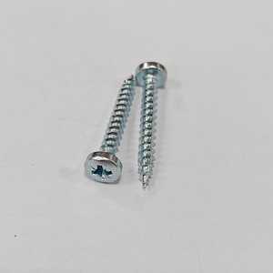 Tornillos para aglomerado M4.5 x 25mm, cabeza alomada, chapado simple, tornillo autorroscante para madera y aglomerado, acero al carbono C1022, Homn Reen - Product Image 4